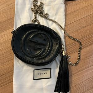GUCCI Disco Soho Patent Leather Crossbody